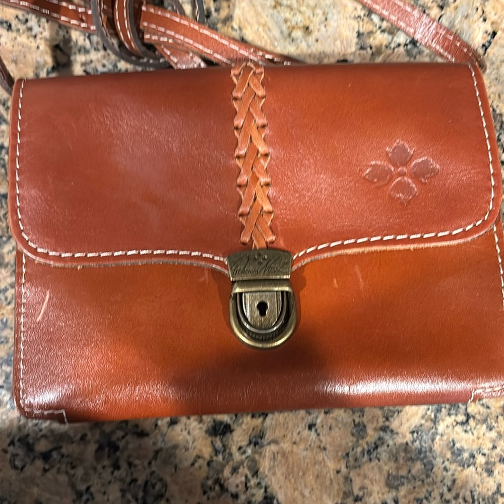 Patricia Nash Brown Crossbody Bag